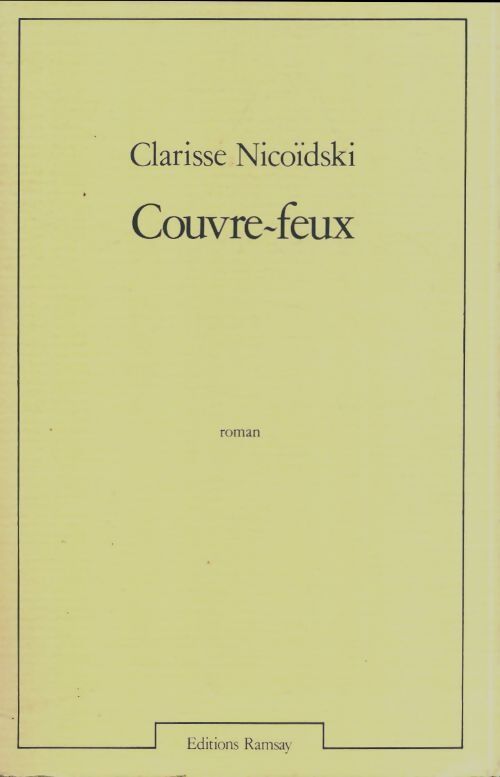 Couvre-feux - Clarisse Nicoïdski - Livre
