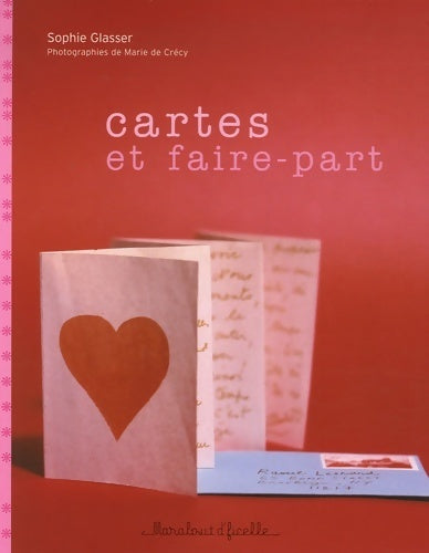 Cartes et faire-part - Sophie Glasser - Livre