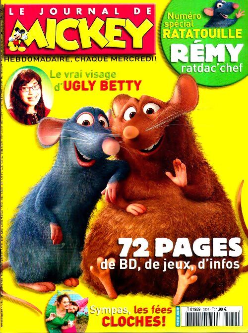 Le journal de Mickey n°2902 : Rémy ratdac' chef - Collectif - Livre