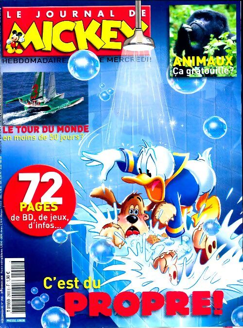 Le journal de Mickey n°2905 : C'st du propre ! - Collectif - Livre