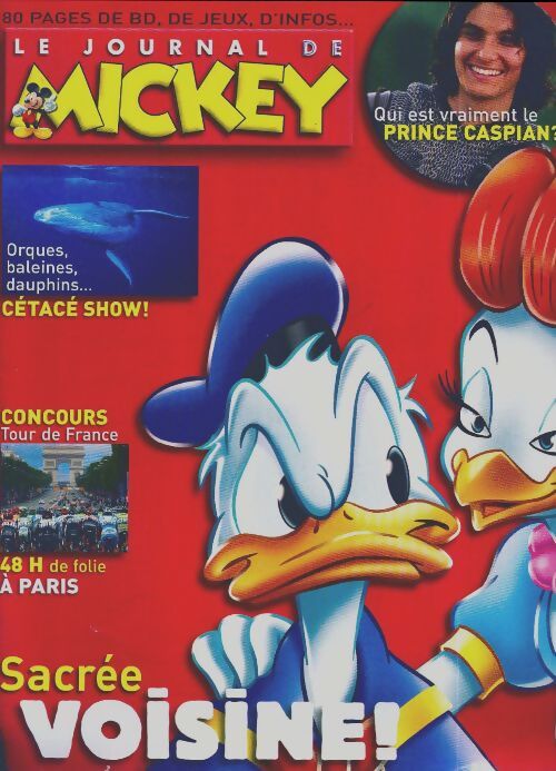 Le journal de Mickey n°2921 : Sacrée voisine ! - Collectif - Livre