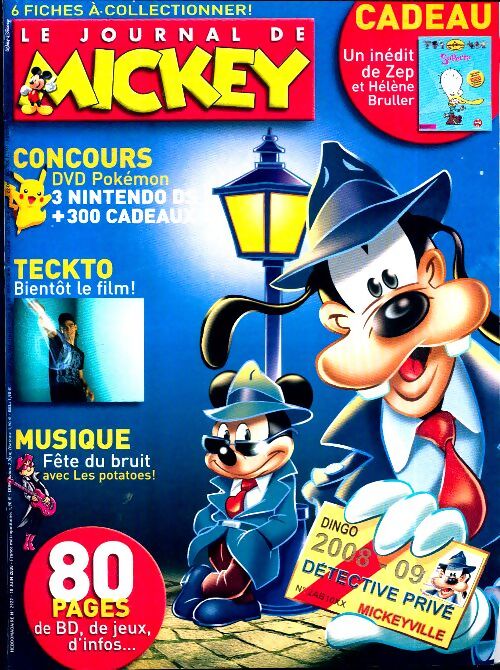 Le journal de Mickey n°2922 : Dingo détective privé - Collectif - Livre