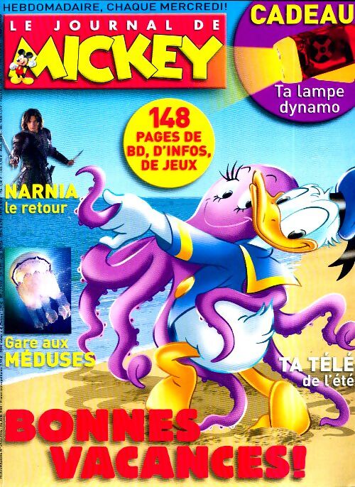 Le journal de Mickey n°2923-2924 : Bonnes vacances - Collectif - Livre