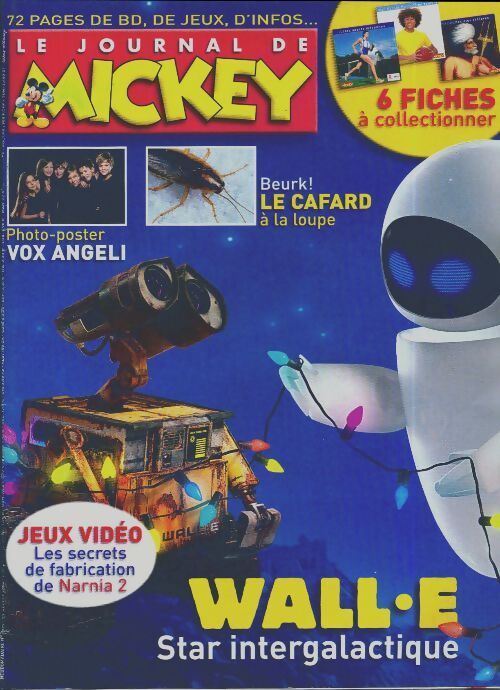 Le journal de Mickey n°2927 : Wall-E - Collectif - Livre