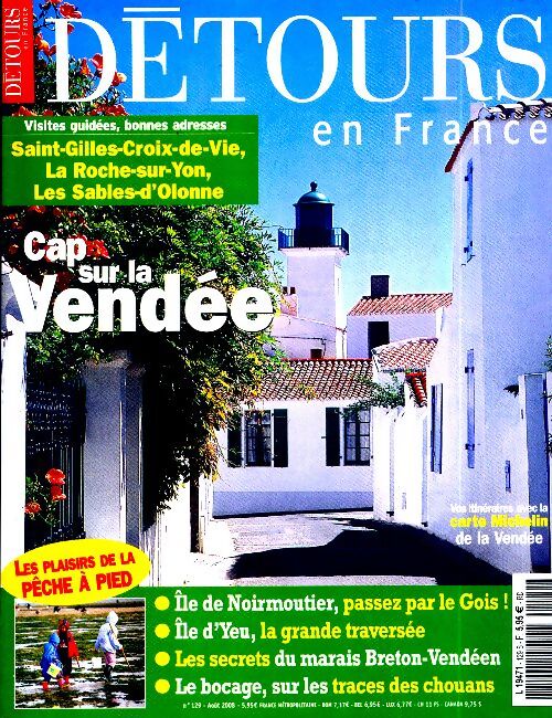 Détours en France n°129 : Cap sur la Vendée - Collectif - Livre