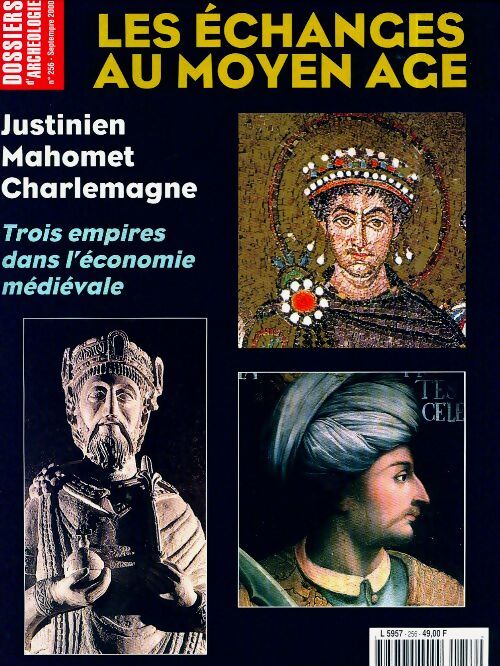 Les dossiers d'archéologie n°256 : Les échanges au Moyen Age - Collectif - Livre
