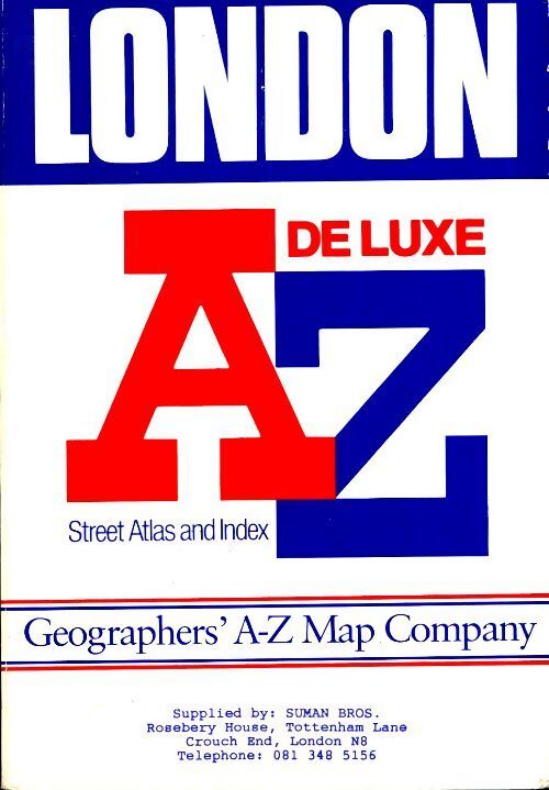 A. To z. Mini London street atlas - Geographers' A-Z Map Company - Livre