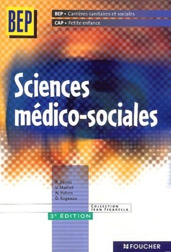 Sciences médico-sociales BEP - Collectif - Livre