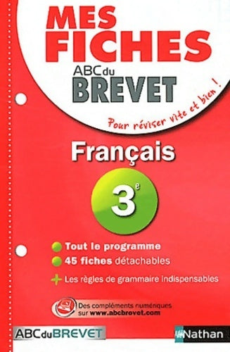 Français brevet 3e - Francois Dirson - Livre