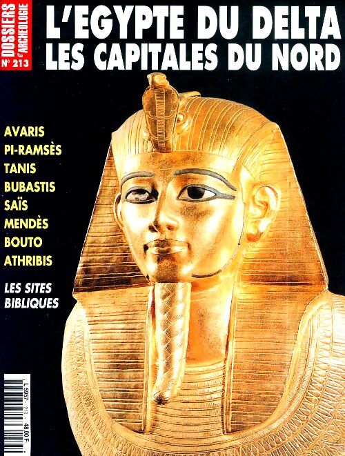 Les dossiers d'archéologie n°213 : L'Egypte du delta, les capitales du nord - Collectif - Livre