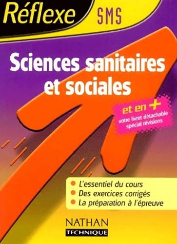 Sciences sanitaires et sociales SMS - Collectif - Livre