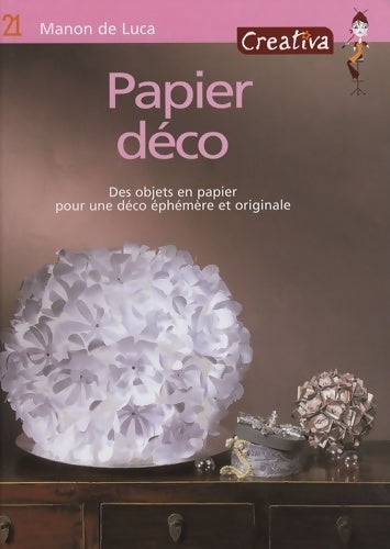 Papier déco - Manon De Luca - Livre