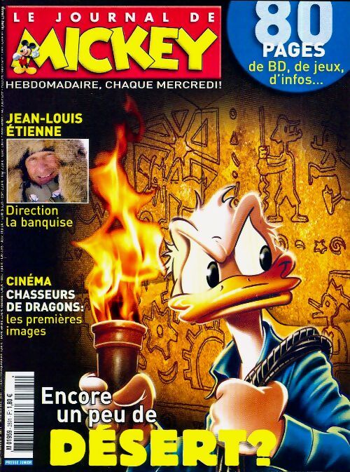 Le journal de Mickey n°2891 : Encore un peu de désert ? - Collectif - Livre