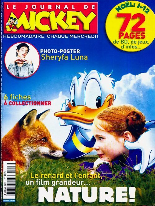 Le journal de Mickey n°2895 : Le renard et l'enfant - Collectif - Livre
