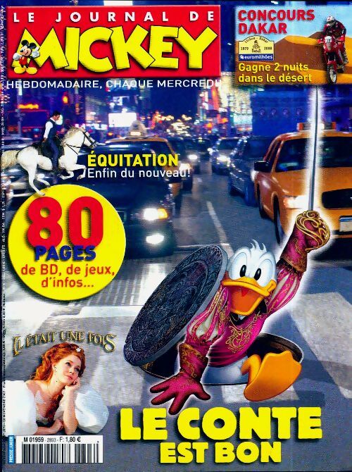 Le journal de Mickey n°2893 : Le conte est bon - Collectif - Livre