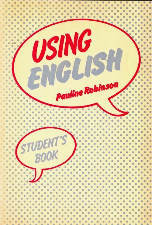 Using English - Pauline Robinson - Livre