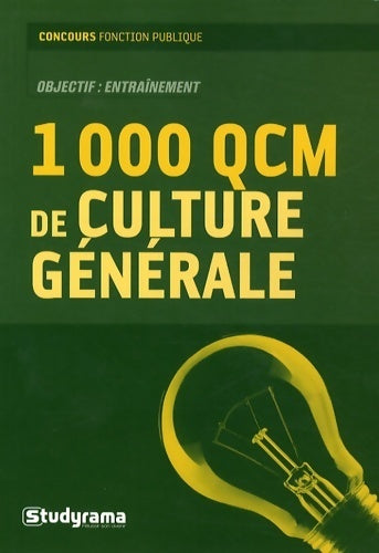 1000 QCM de culture générale - Marie Berchoud - Livre