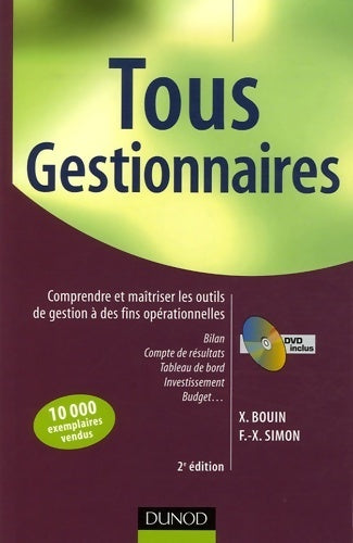 Tous gestionnaires - Xavier Bouin - Livre