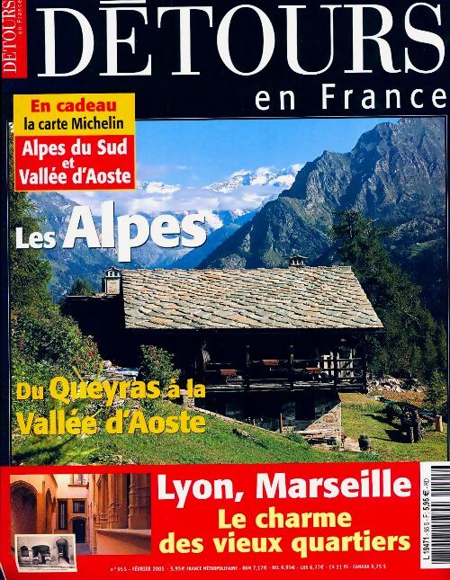 Détours en France n°95 : Les Alpes - Collectif - Livre