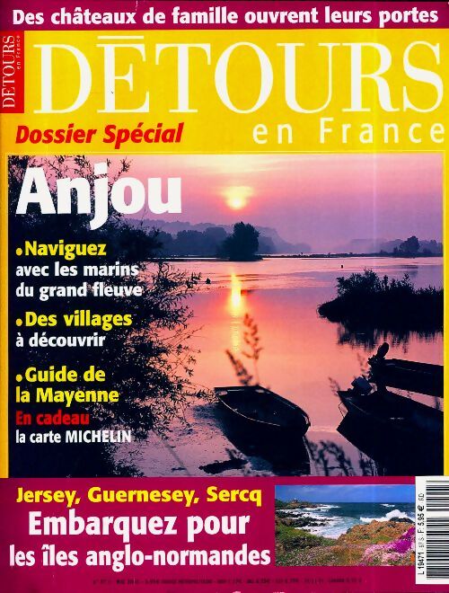 Détours en France n°97 : Anjou - Collectif - Livre