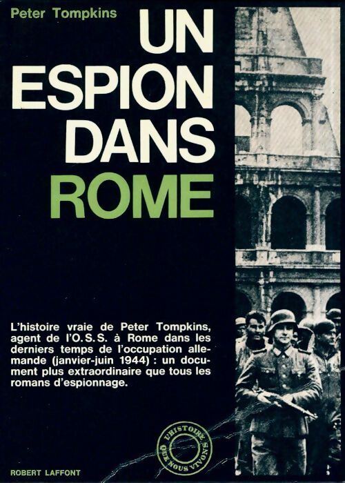 Un espion dans Rome - Peter Tompkins - Livre