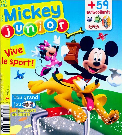 Mickey junior n°420 : Vive le sport ! - Collectif - Livre