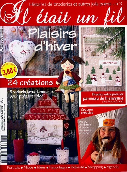 Il était un fil n°3 : Plaisirs d'hiver - Collectif - Livre