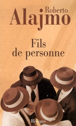 Fils de personne - Roberto Alajmo - Livre