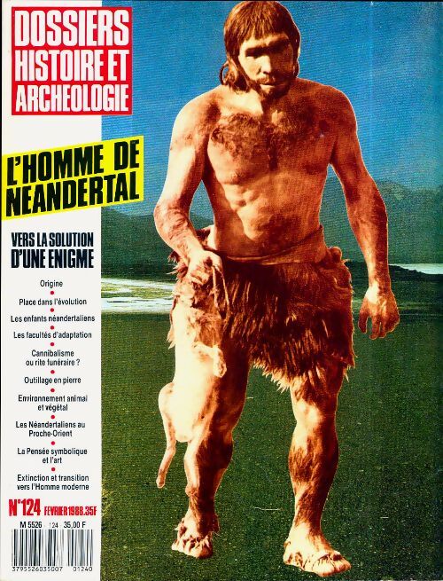 Dossiers histoire et archéologie n°124 : L'homme de néanderthal - Collectif - Livre
