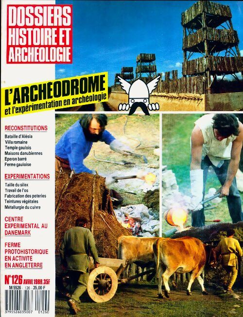 Dossiers histoire et archéologie n°126 : L'archéodrome - Collectif - Livre