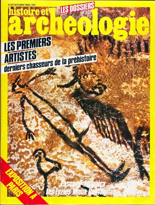 Dossiers histoire et archéologie n°87 : Les premiers artistes - Collectif - Livre