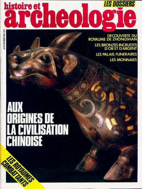 Dossiers histoire et archéologie n°91 : Aux origines de la civilisation chinoise - Collectif - Livre