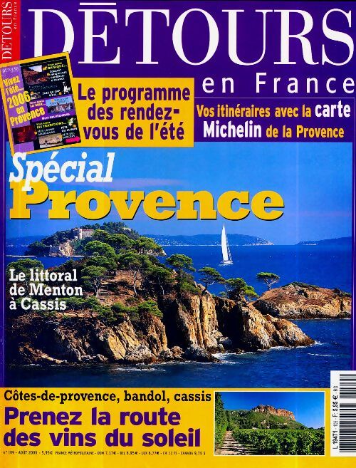 Détours en France n°109 : Spécial Provence - Collectif - Livre