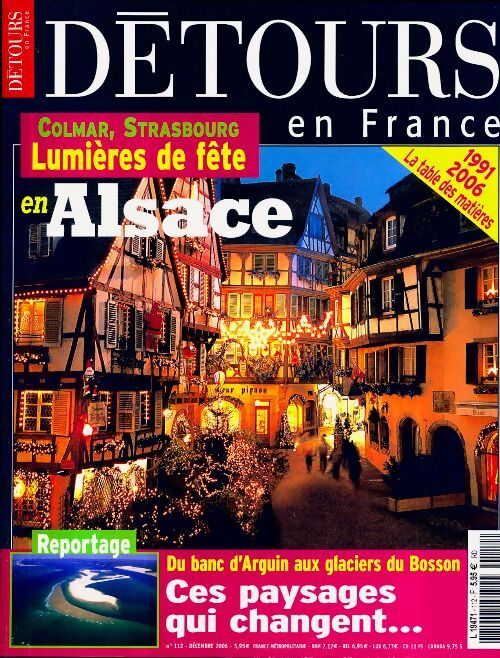 Détours en France n°112 : En Alsace - Collectif - Livre