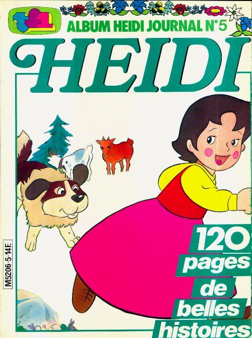 Album Heïdi journal n°5 - Collectif - Livre