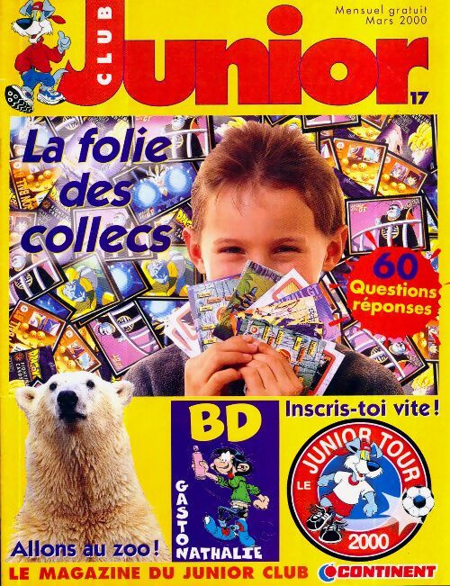 Club junior n°17 : La folie des collecs - Collectif - Livre
