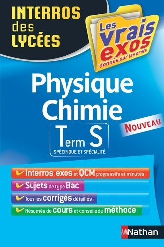 Physique-chimie Terminale S - Frédéric Masset - Livre