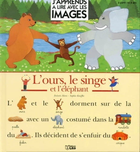 L'ours, le singe et l'éléphant - Sophie Kniffke - Livre