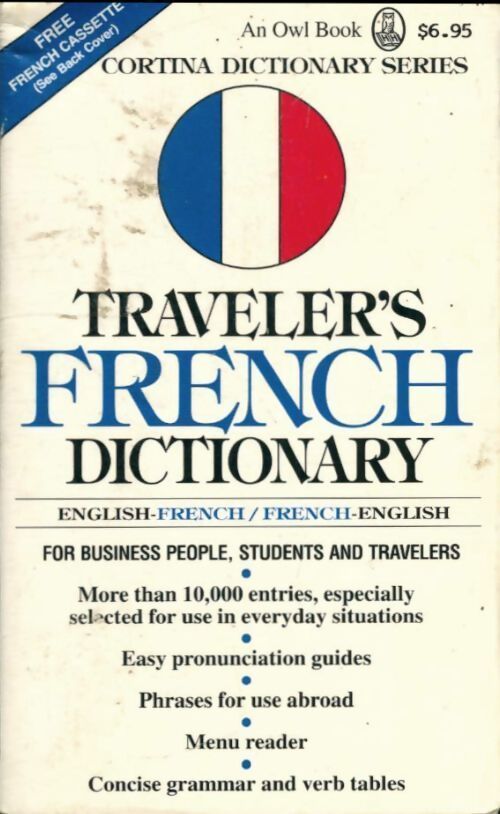 Traveler's french dictionary. English-french/french-english - Teresa Nutting - Livre