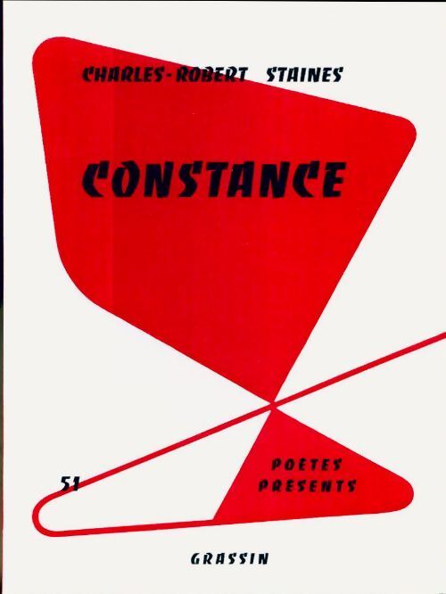 Constance - Charles-Robert Staines - Livre