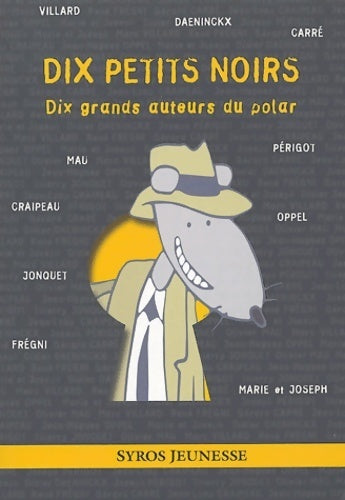Dix petits noirs pour enfants - Collectif - Livre