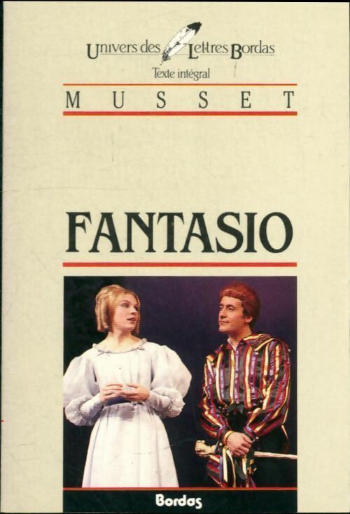 Fantasio - Alfred De Musset - Livre
