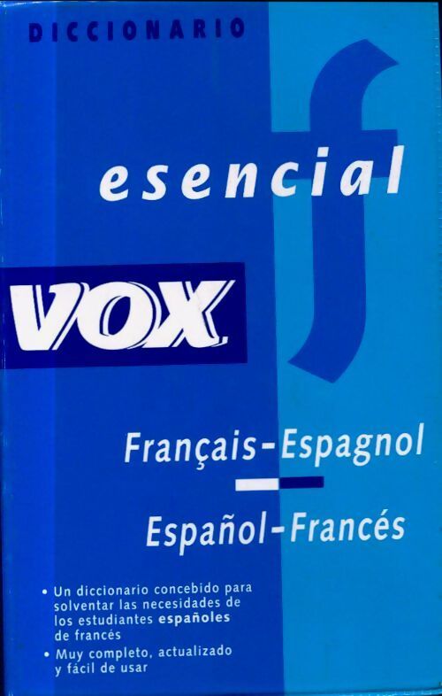 Diccionario esencial français espagnol español frances - Collectif - Livre