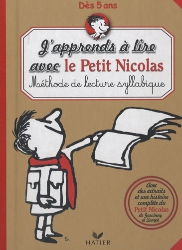 J'apprends à lire avec le petit Nicolas : méthode de lecture syllabique - Gérald Toulliou - Livre
